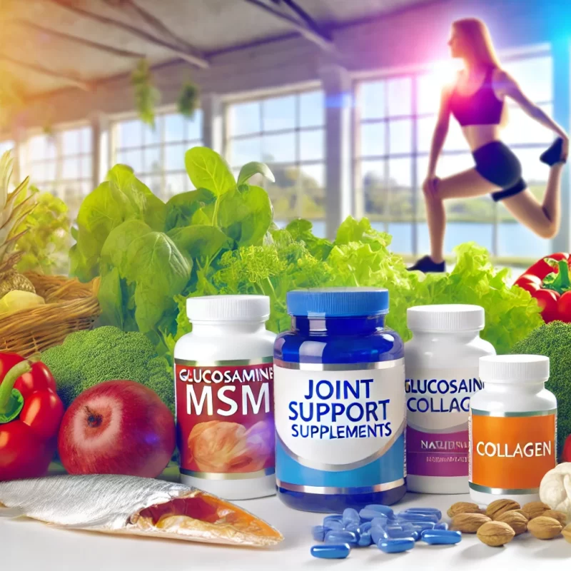 supplement bottles like glucosamine, chondroi